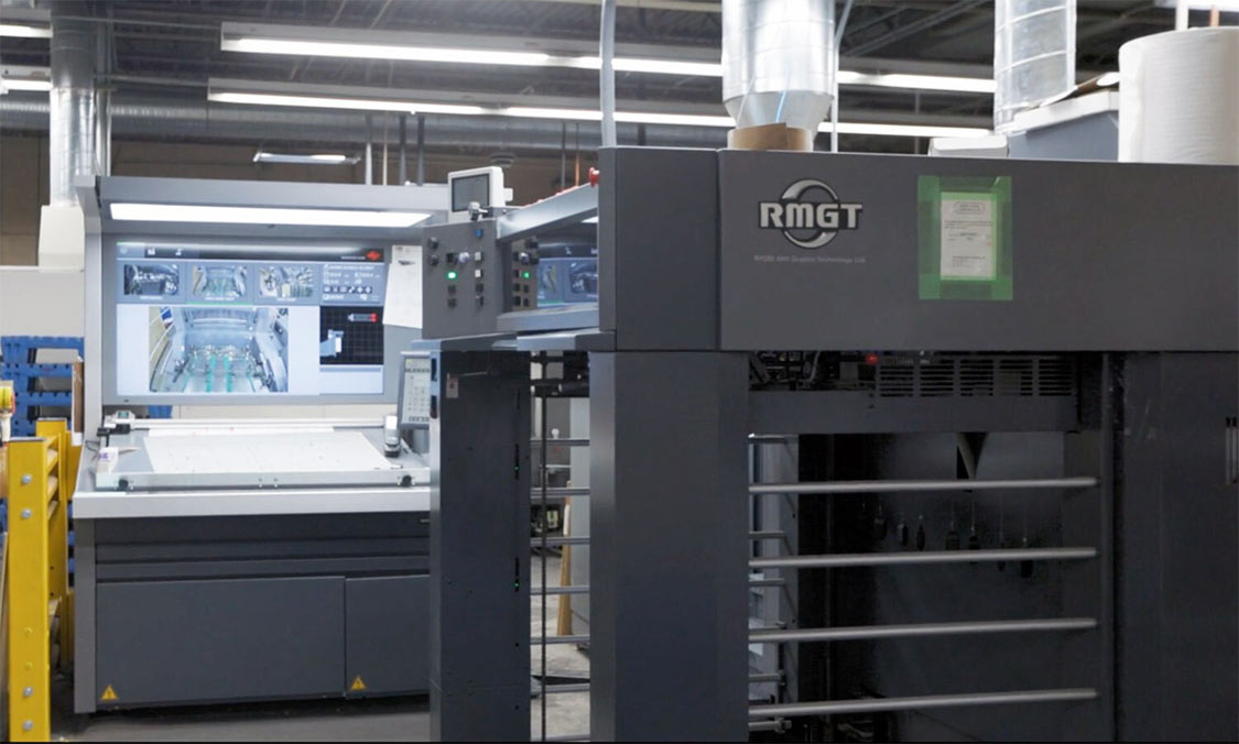 Keystone Folding Box Celebrates First Year with RMGT 970 Press